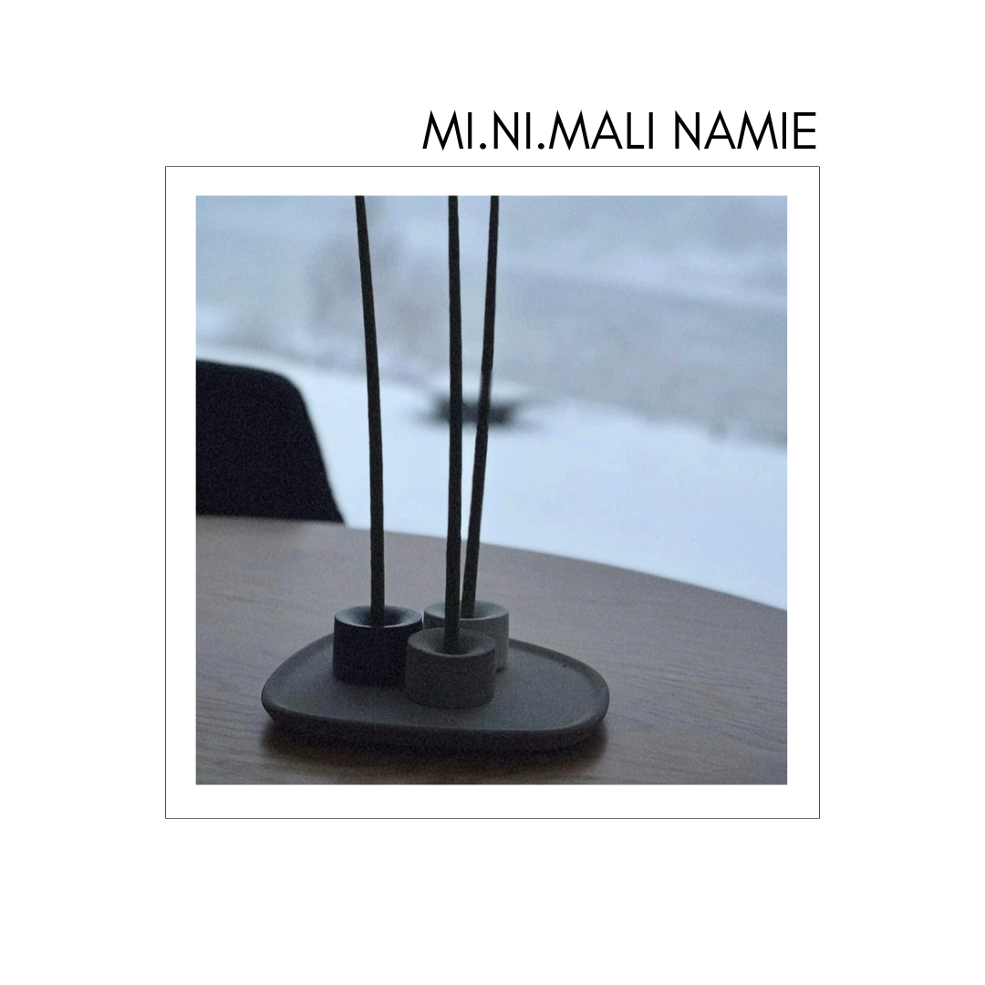plonų žvakių žvakidė // mini