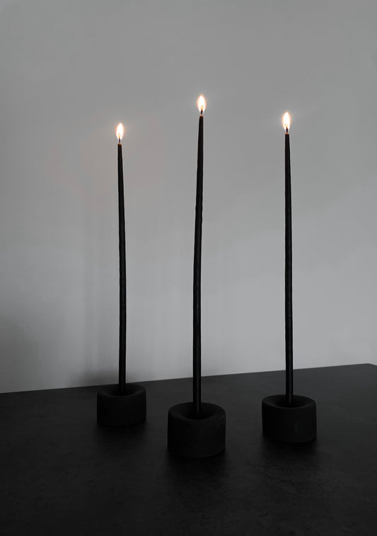 plonos bičių vaško žvakės // 30cm